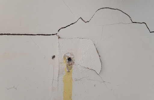 damaged wall | repair drywall