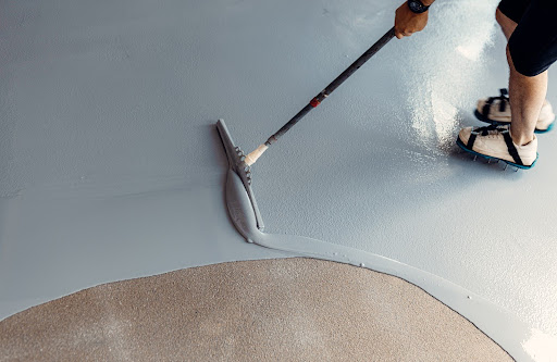 coating a floor | epoxy garage floor