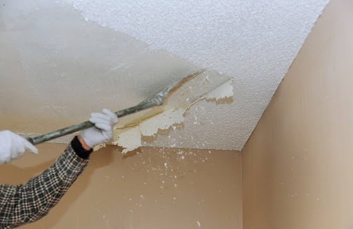 removing popcorn ceiling | popcorn ceiling repair
