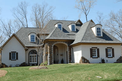 a white exterior house | residential painting service in matthews