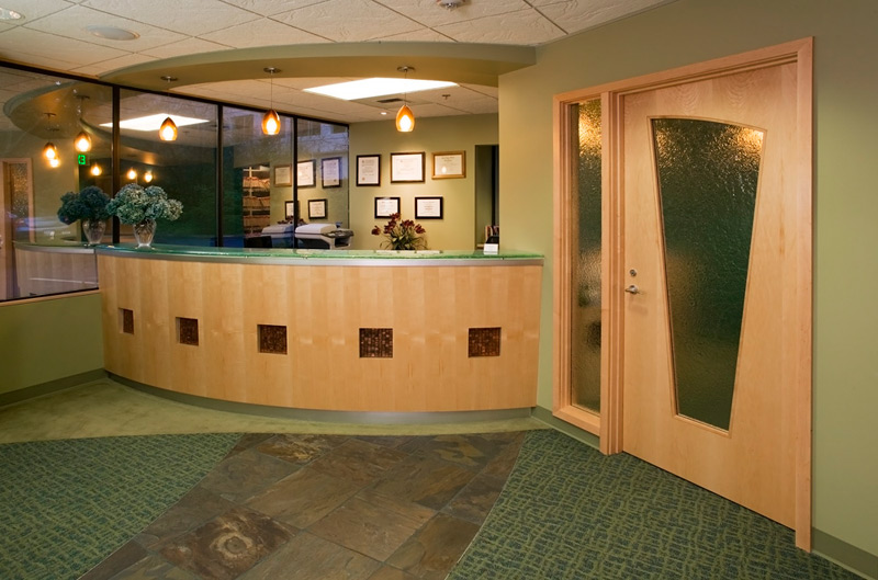 wood interior | residential painting service in ballantyne